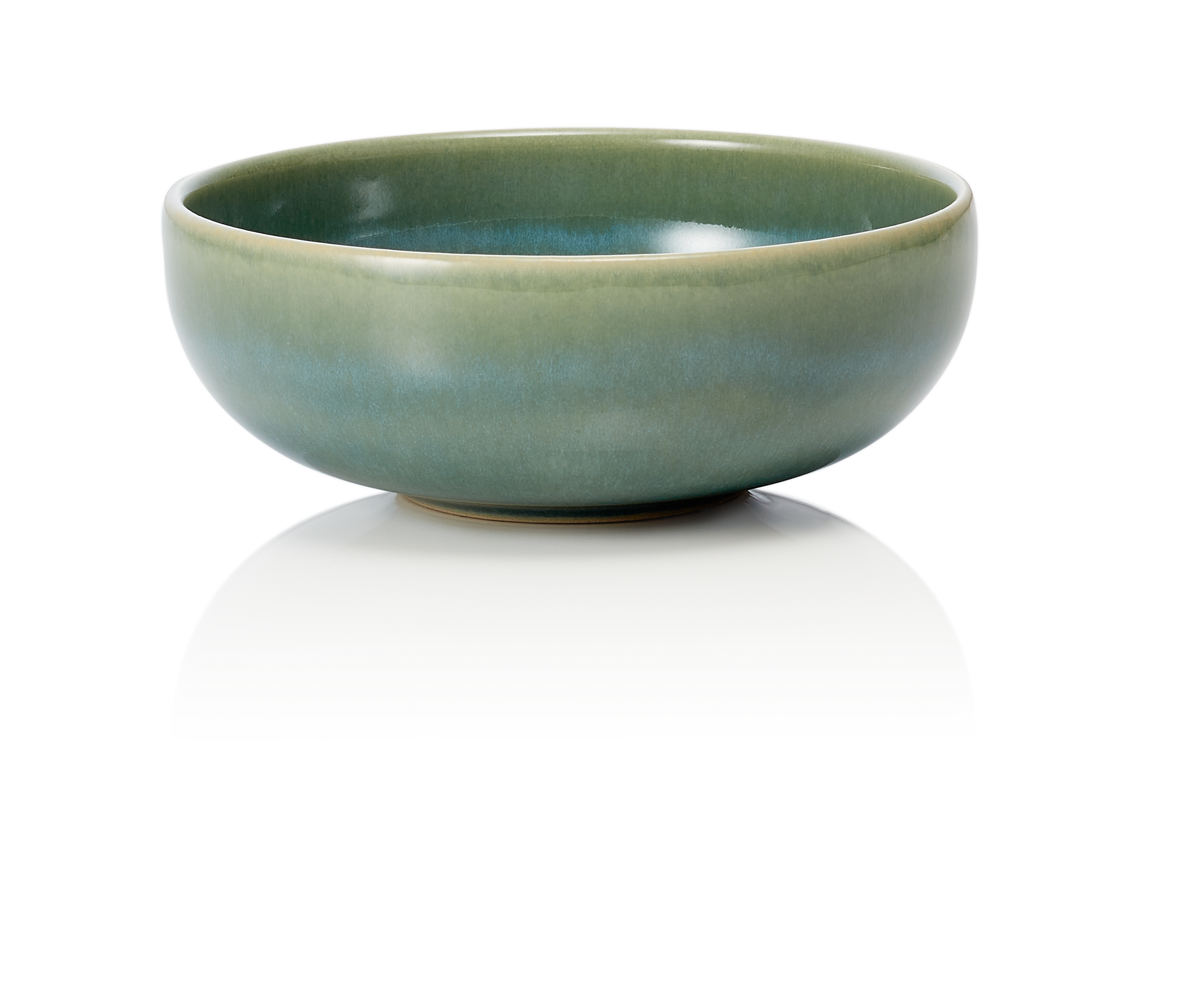 WAS Germany 6x Schale Set ROCKZZERO, Steinzeug, Myrtle Green, tief, Durchmesser:12cm, Inhalt:0,2L (452303012)