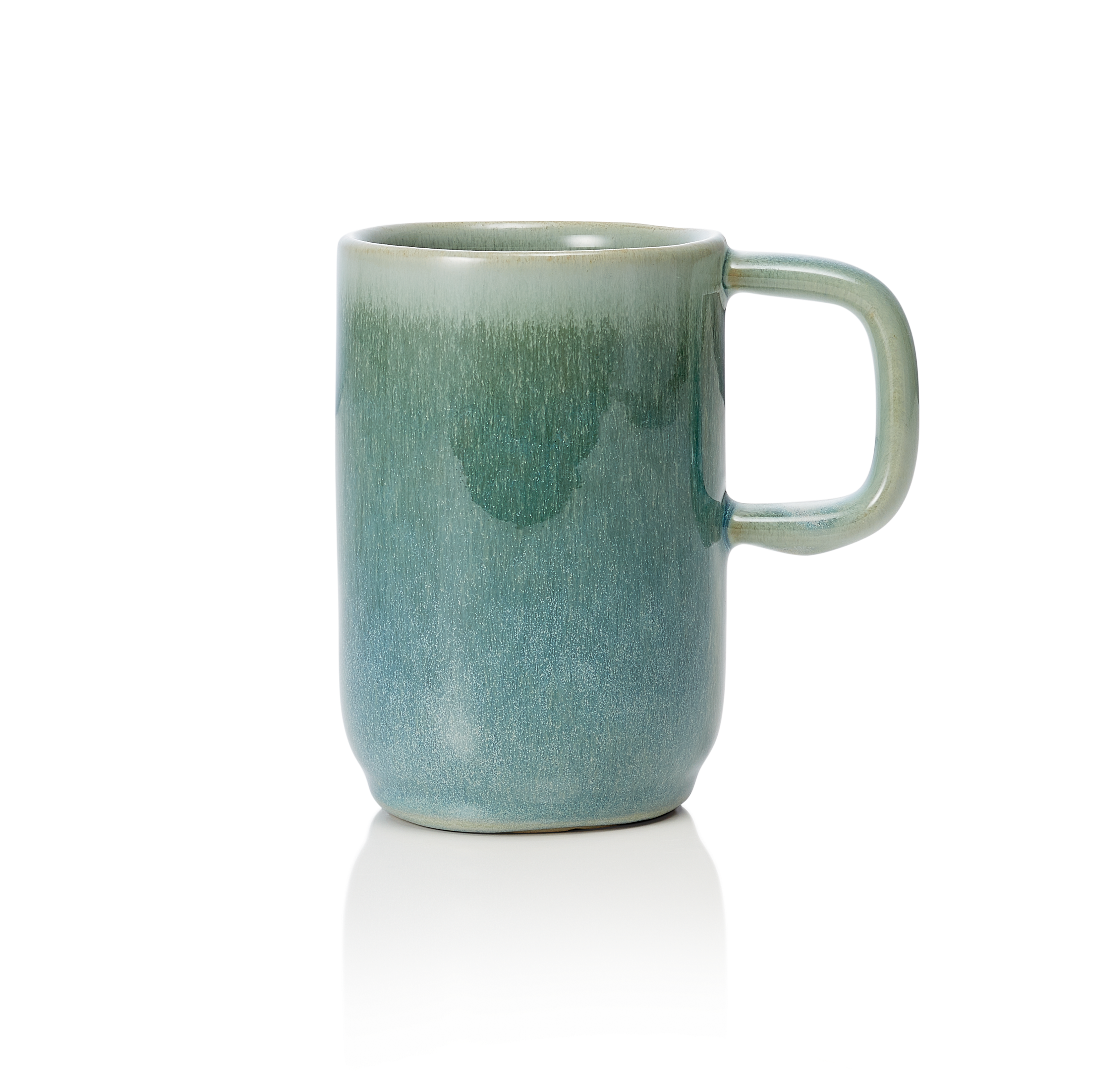 WAS Germany 6x Becher, Steinzeug, Myrtle Green, Serie: ROCKZZERO, Inhalt: 370ml (452306037)