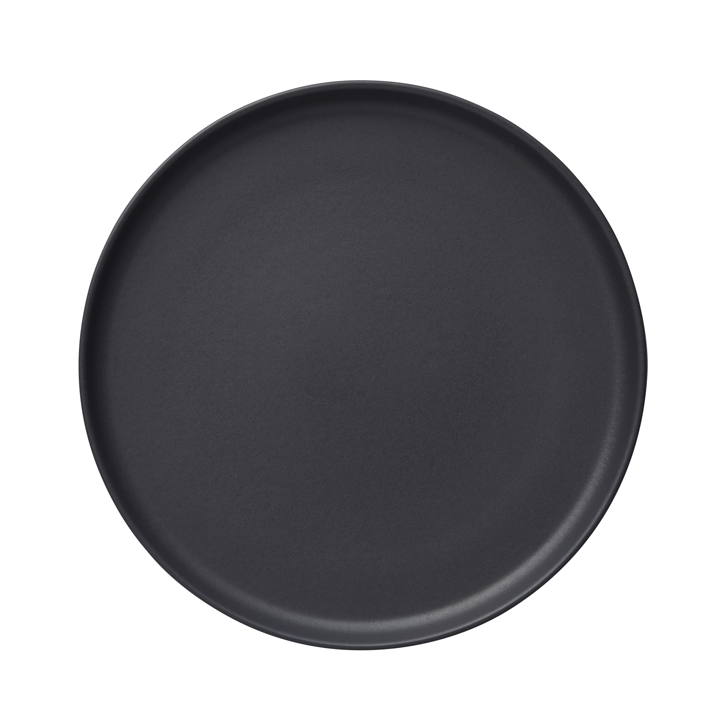 WAS Germany 6x Teller Set ROCKZZERO, Steinzeug, Midnight, flach, Durchmesser:28cm (452501028)