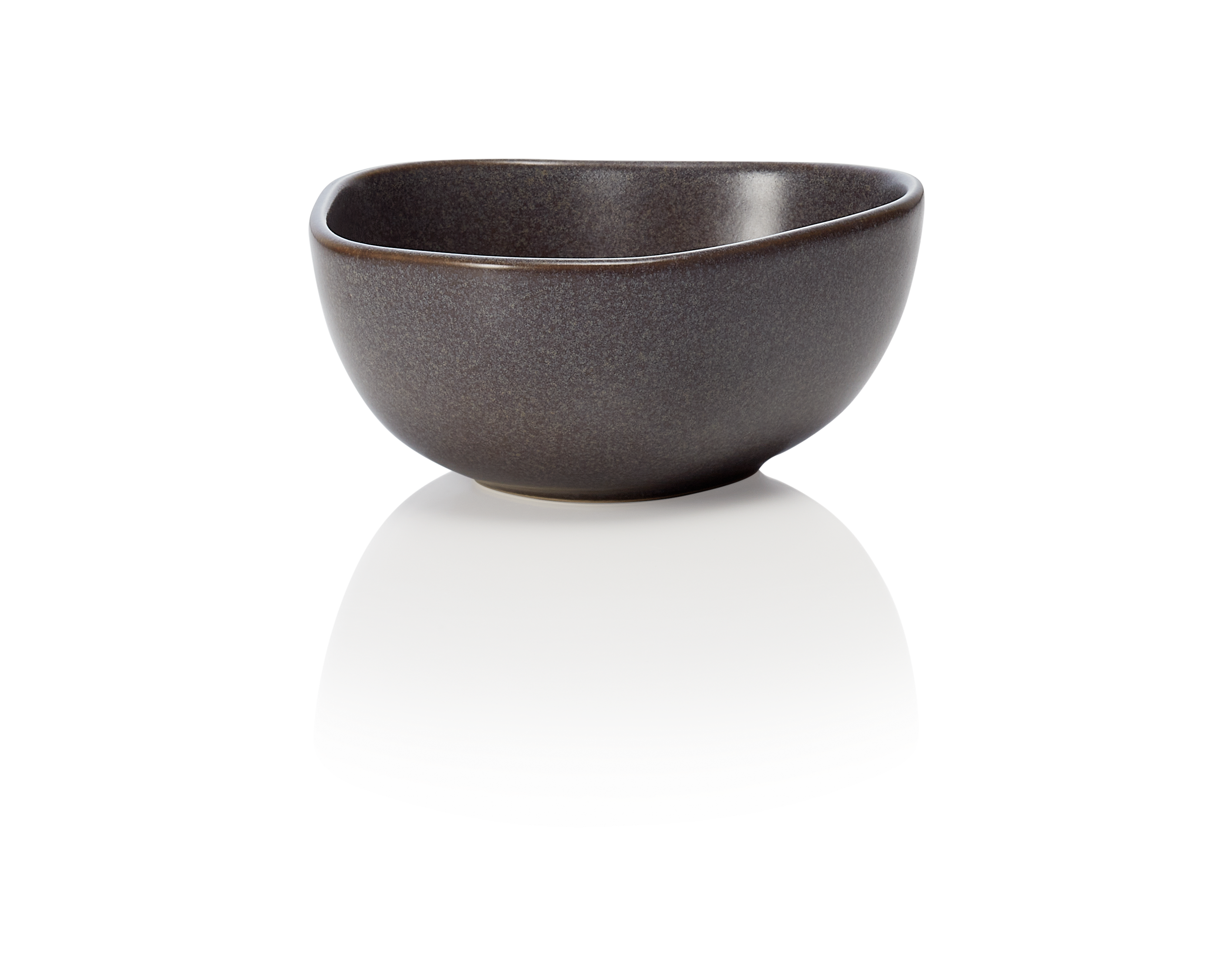 WAS Germany 6x Schale Set ROCKZZERO, Steinzeug, Stone Grey, tief, Durchmesser:11,5cm, Inhalt:0,2L (462203011)