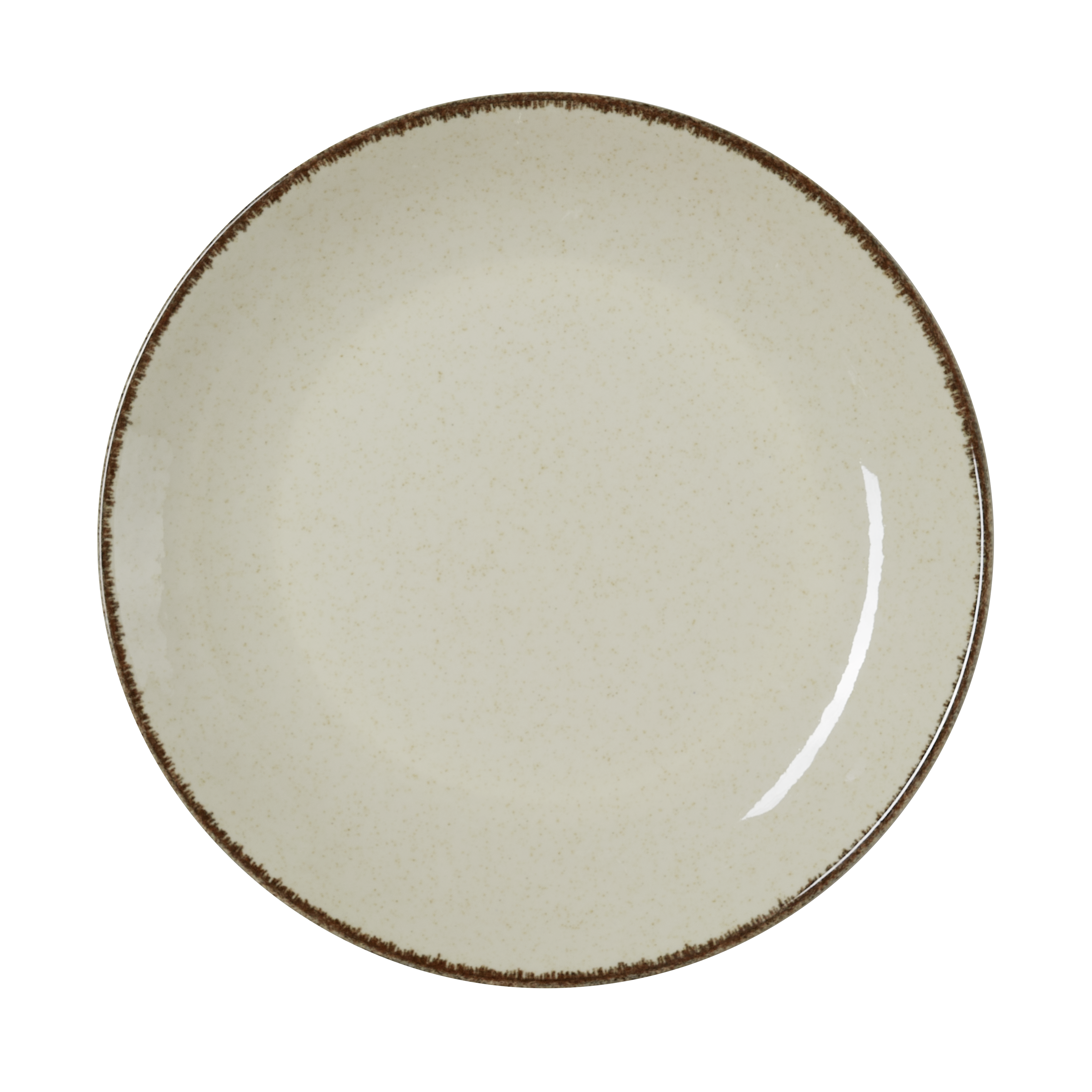 WAS Germany 6x Teller Set SMILLA SAND, flach, Ø 27 cm, sand, Porzellan  (4887127)