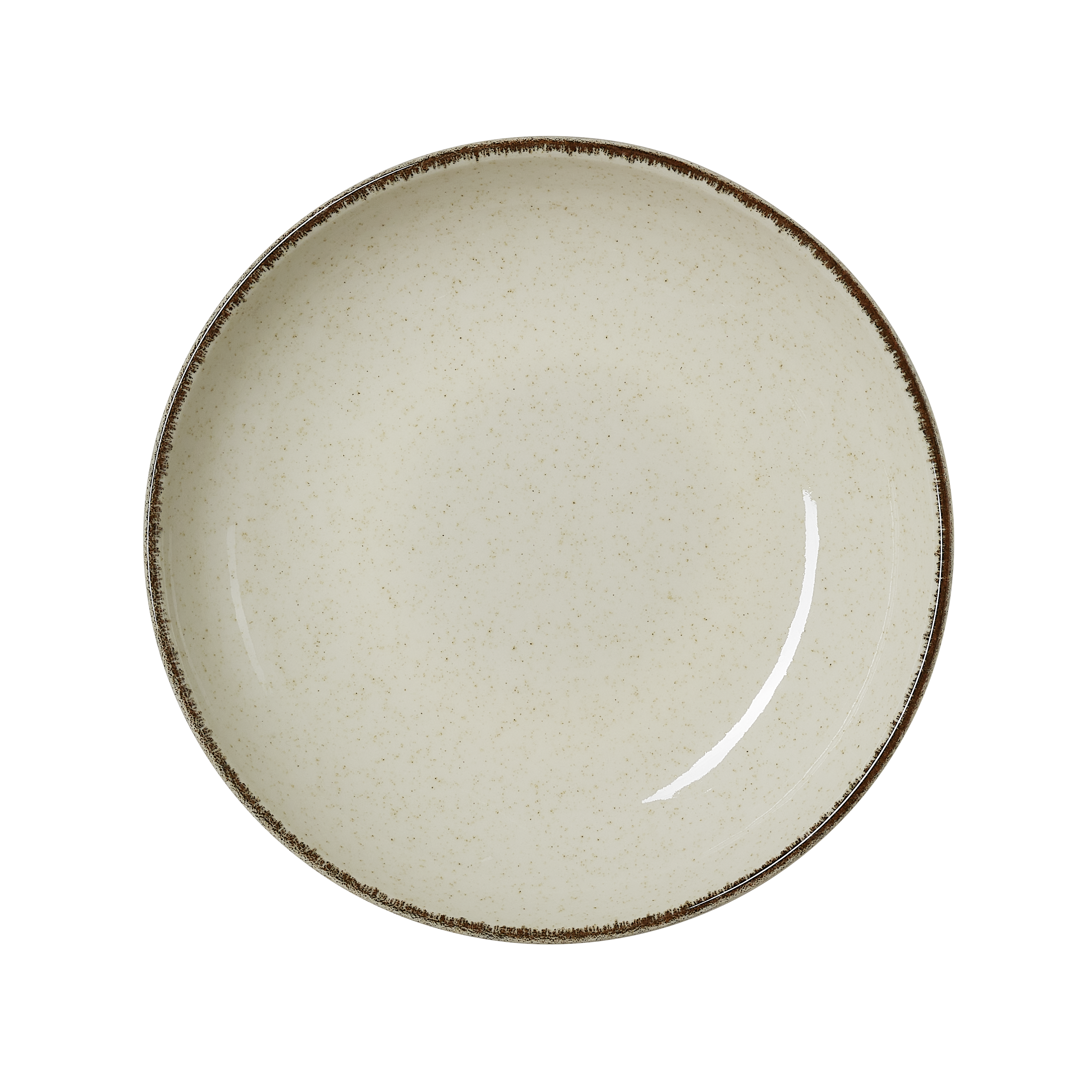 WAS Germany 6x Teller Set SMILLA SAND, tief, Ø 21 cm, sand, Porzellan  (4887321)