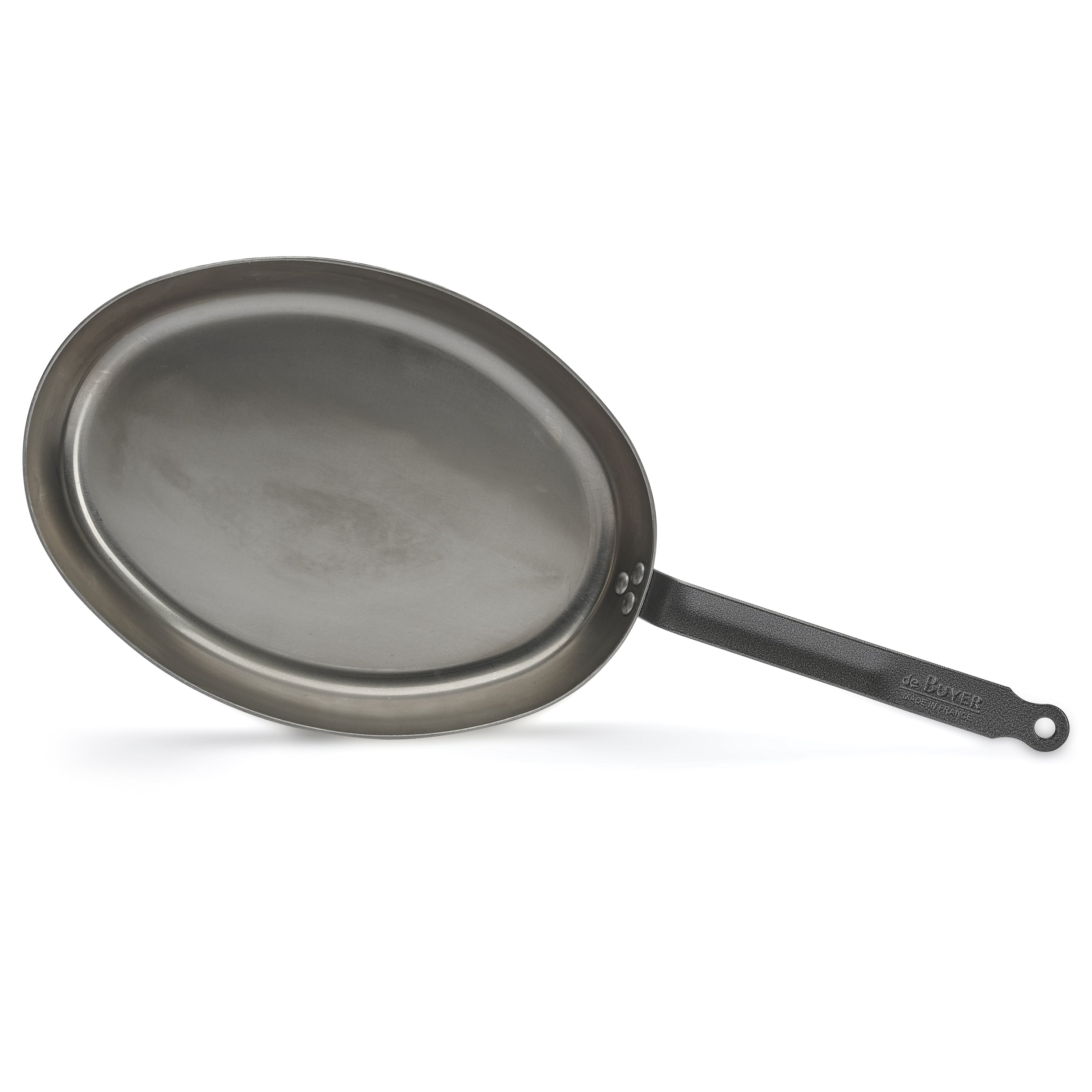 de Buyer 3x FISCHPFANNE OVAL CARBONE PLUS 36X26CM