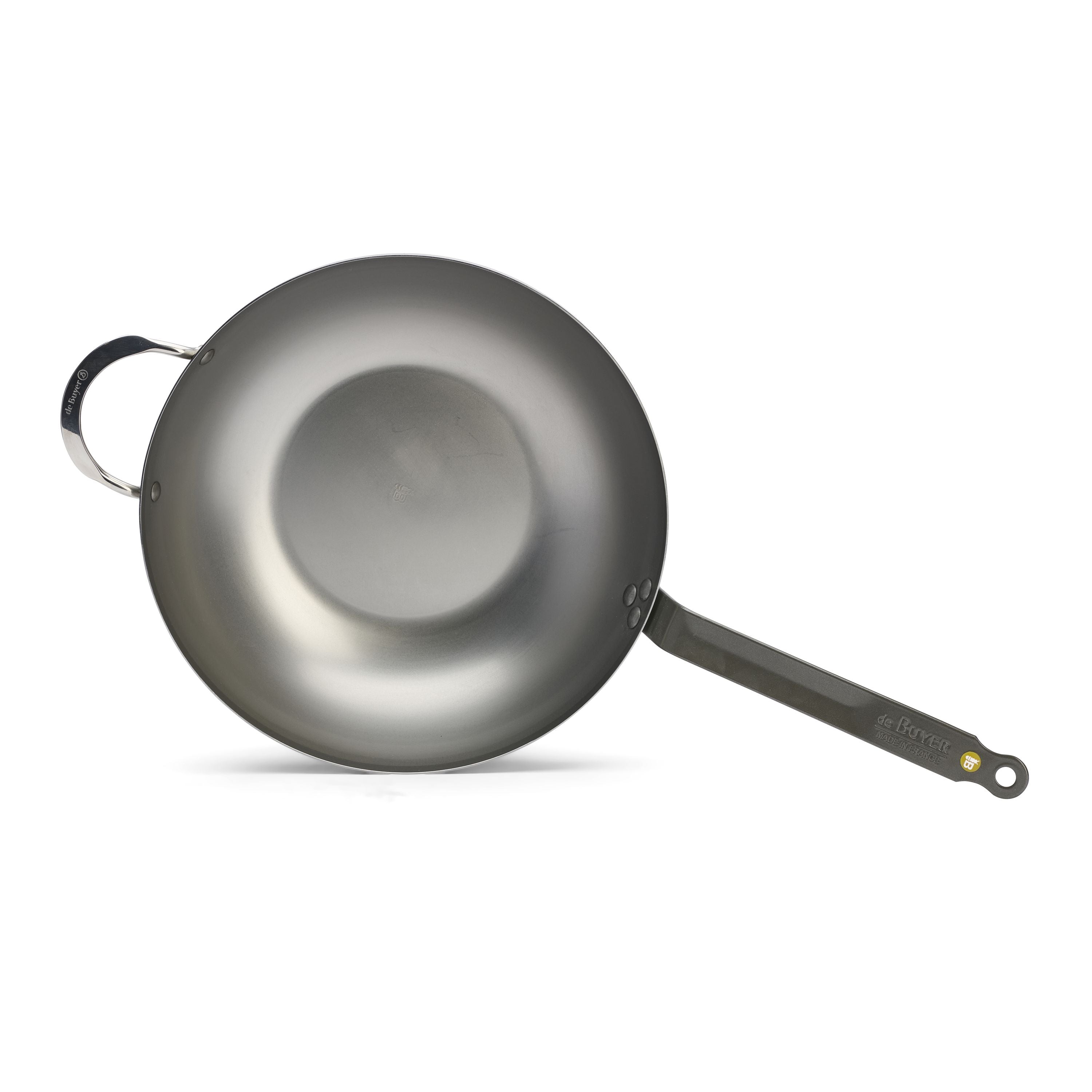 de Buyer ABGERUNDETER WOK GEGENGRIFF MINERAL B ø32