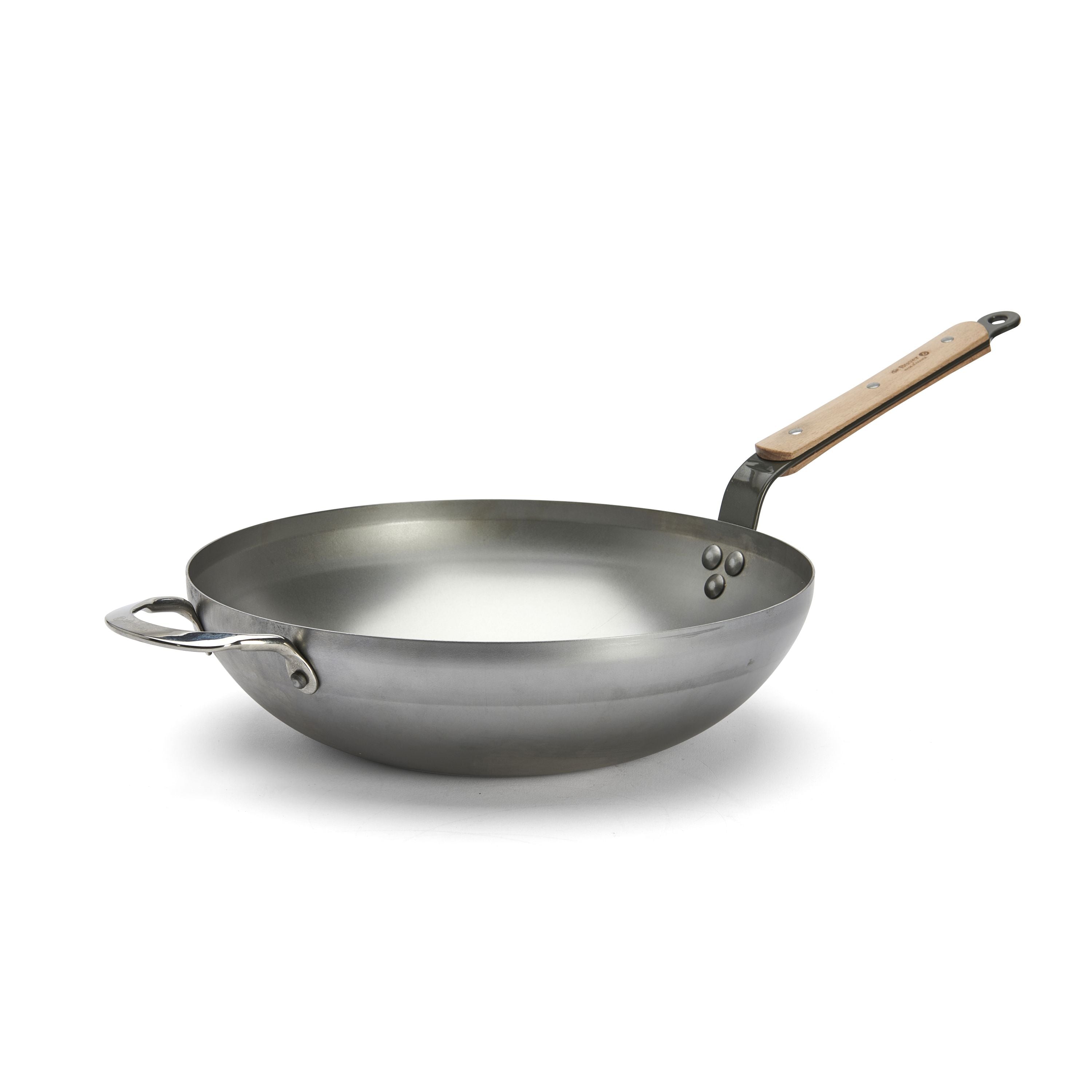 de Buyer ABGERUNDETER WOK GEGENGRIFF MINERAL B ø32
