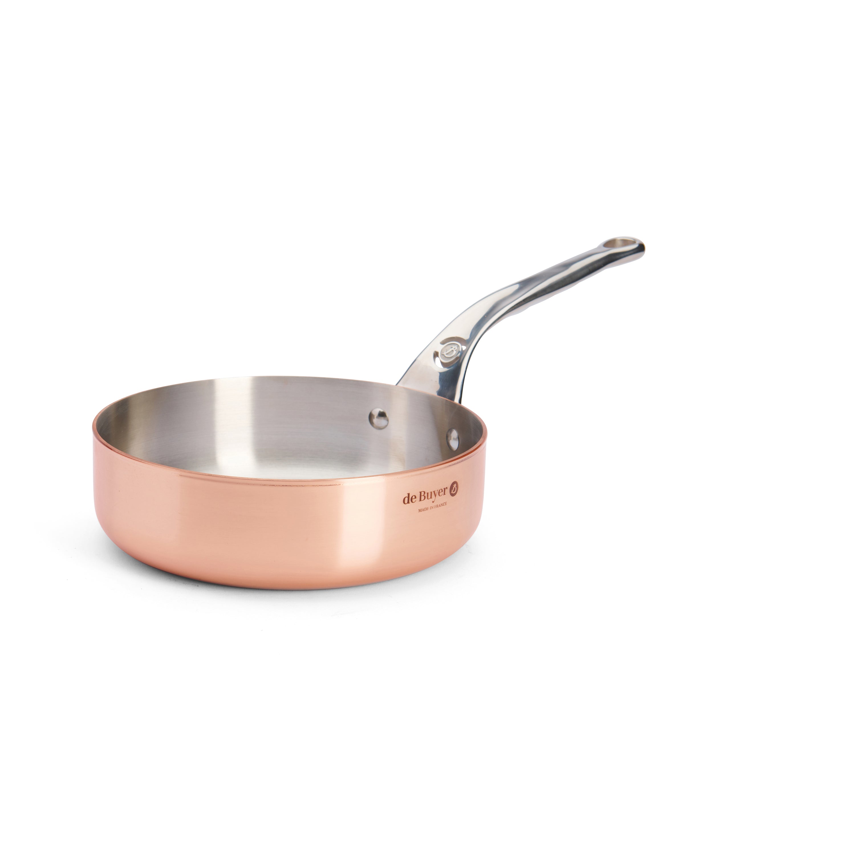 de Buyer GERADE SAUTEUSE / SCHMORPFANNE PRIMA MATERA Ø 20CM