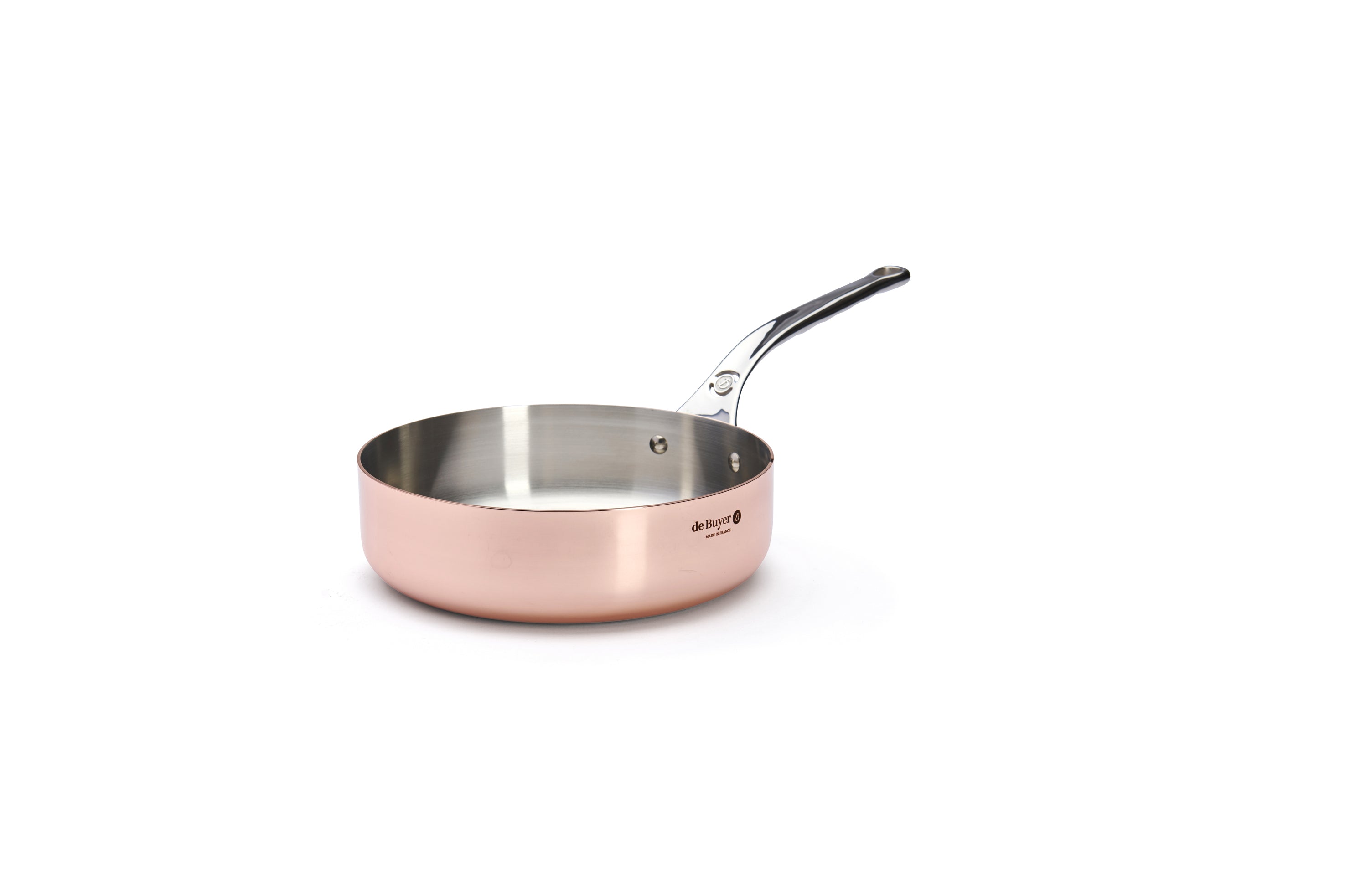 de Buyer GERADE SAUTEUSE / SCHMORPFANNE PRIMA MATERA Ø 24CM