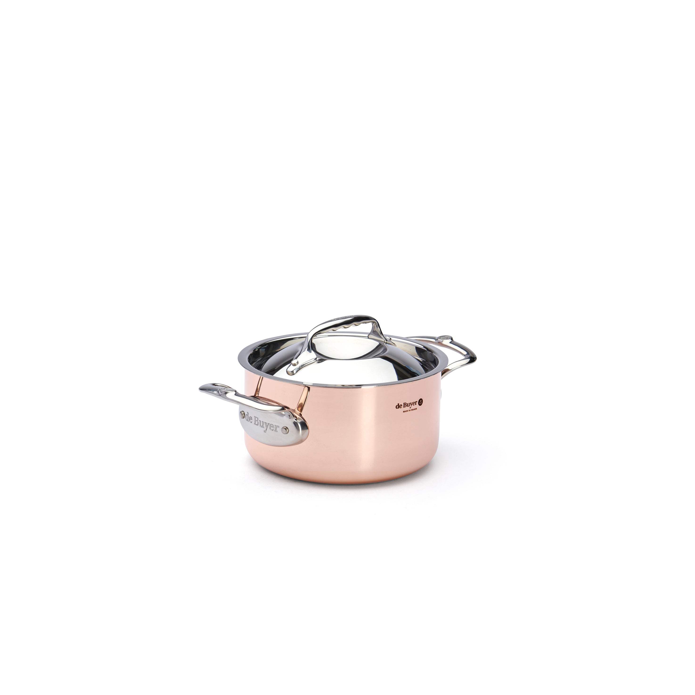 de Buyer KOCHTOPF MIT DECKEL PRIMA MATERA Ø 16CM