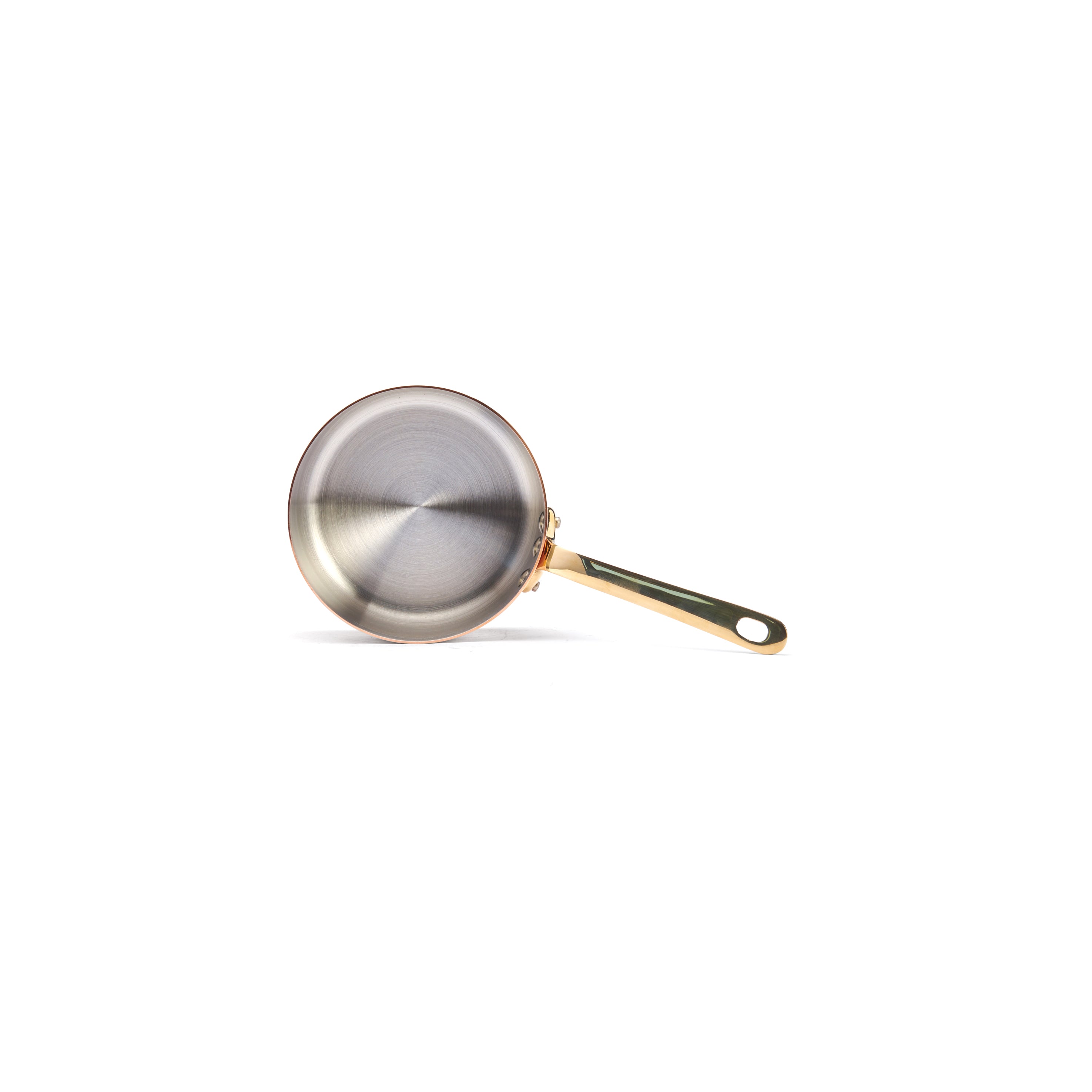 de Buyer STIELKASSEROLLE MIT MESSINGGRIFF Ø12CM INOCUIVRE