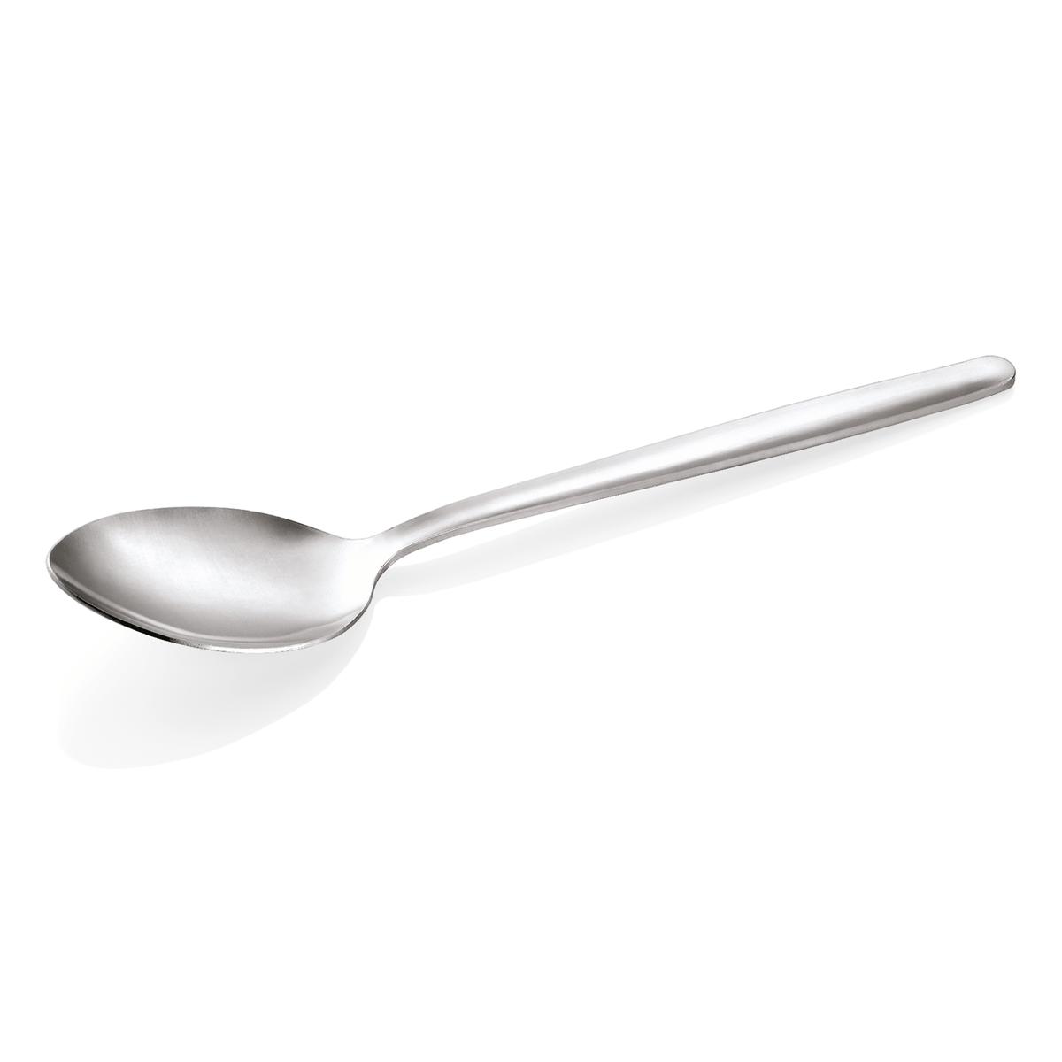WAS Germany 12x Menülöffel, Chromstahl 18/0, Silber, Serie: NP 80, Länge: 19cm (502000)