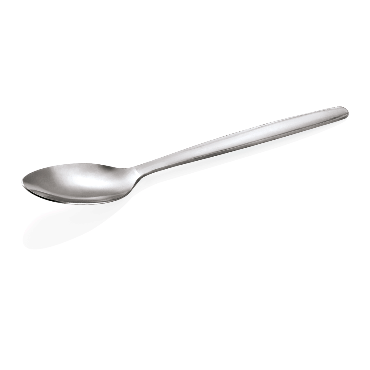 WAS Germany 12x Kaffeelöffel, Chromstahl 18/0, Silber, Serie: NP 80, Länge: 14cm (503000)