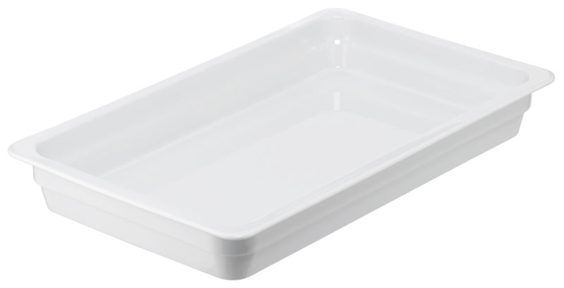 Hepp Porzellaneinsatz (GN1/1), Porzellan, Weiß, Inhalt: 8L, Höhe: 65mm