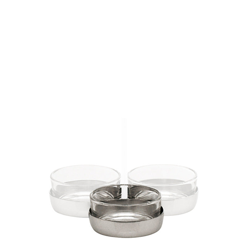Hepp 6x Glaseinsatz für Konfitüre, Glas, Höhe: 35mm