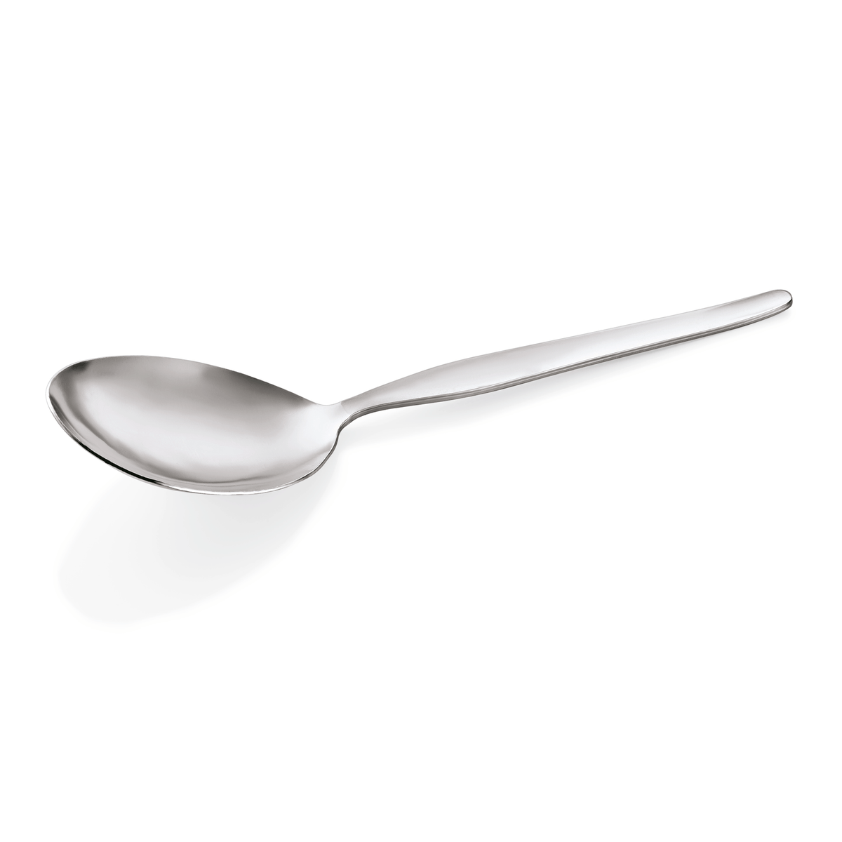 WAS Germany 12x Kartoffellöffel, Chromstahl 18/0, Silber, Serie: NP 80, Länge: 22cm (512000)