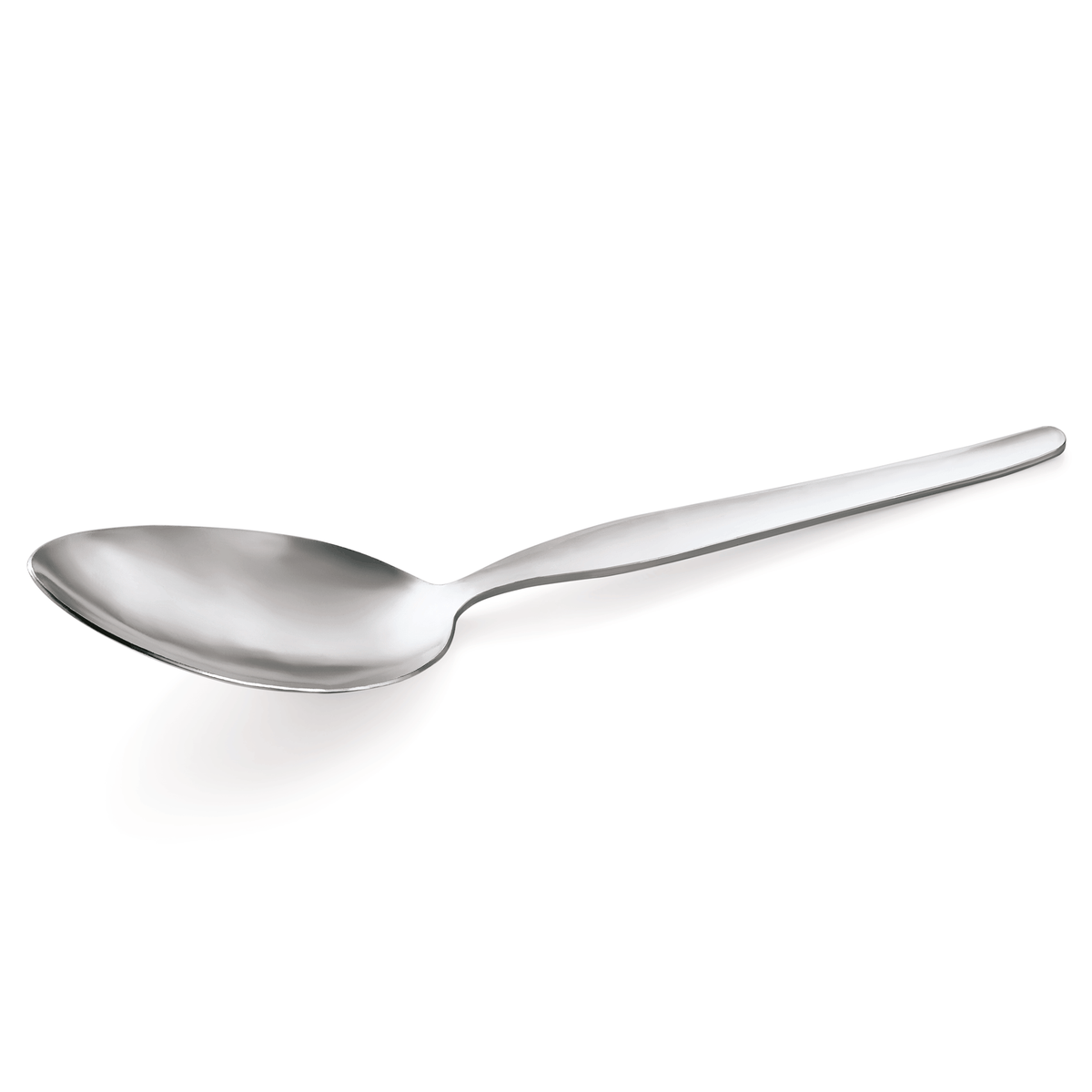 WAS Germany 12x Gemüselöffel, Chromstahl 18/0, Silber, Serie: NP 80, Länge: 22,5cm (513000)