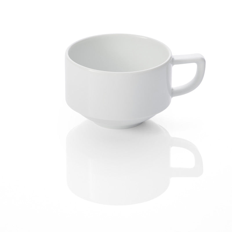 WMF 6x Tasse, Porzellan, Serie: SYNERGY, Weiß, Inhalt: 200ml