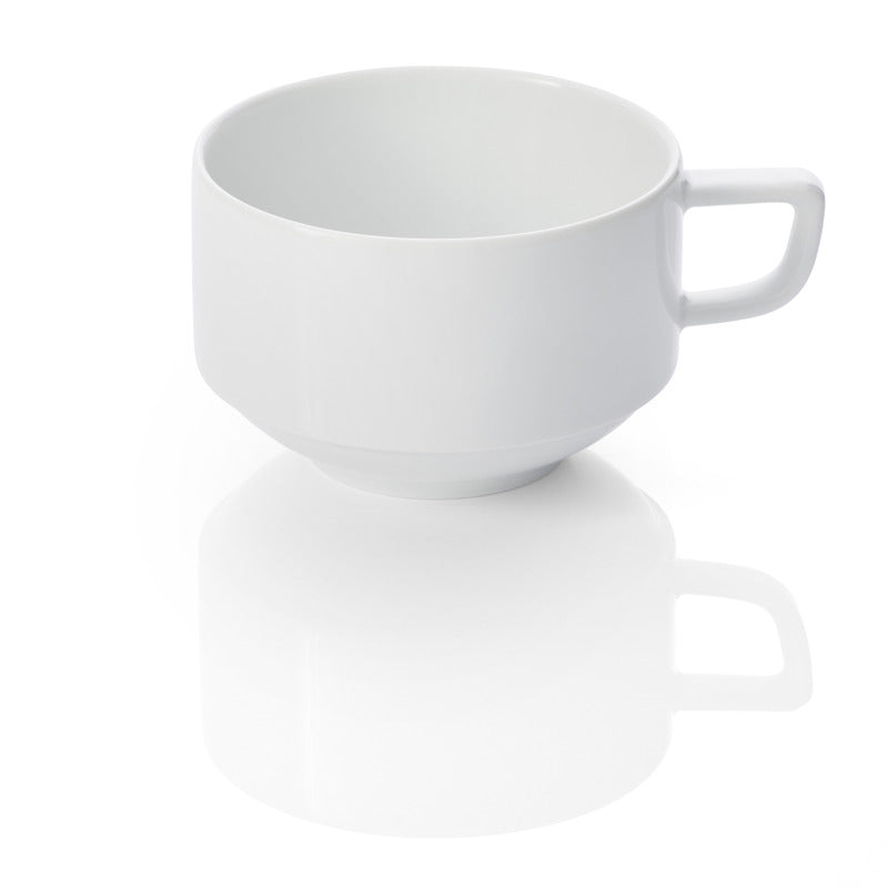 WMF 6x Tasse, Porzellan, Serie: SYNERGY, Weiß, Inhalt: 350ml