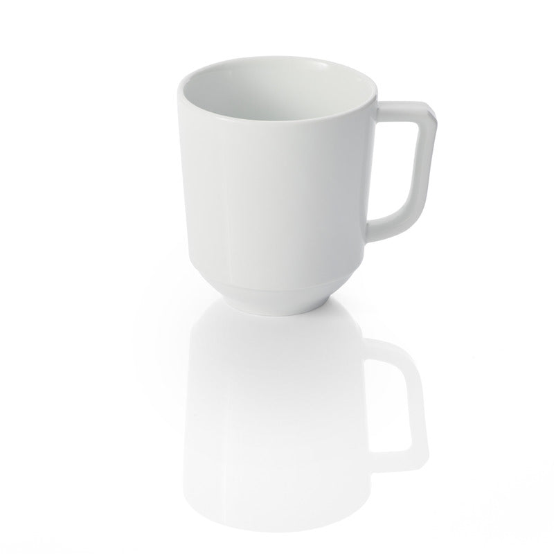 WMF 6x Becher, Porzellan, Serie: SYNERGY, Weiß, Inhalt: 350ml