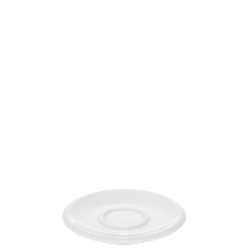 WMF 6x Espresso-Untertasse, Porzellan, Serie: SYNERGY, Weiß, Durchmesser: 11,5cm