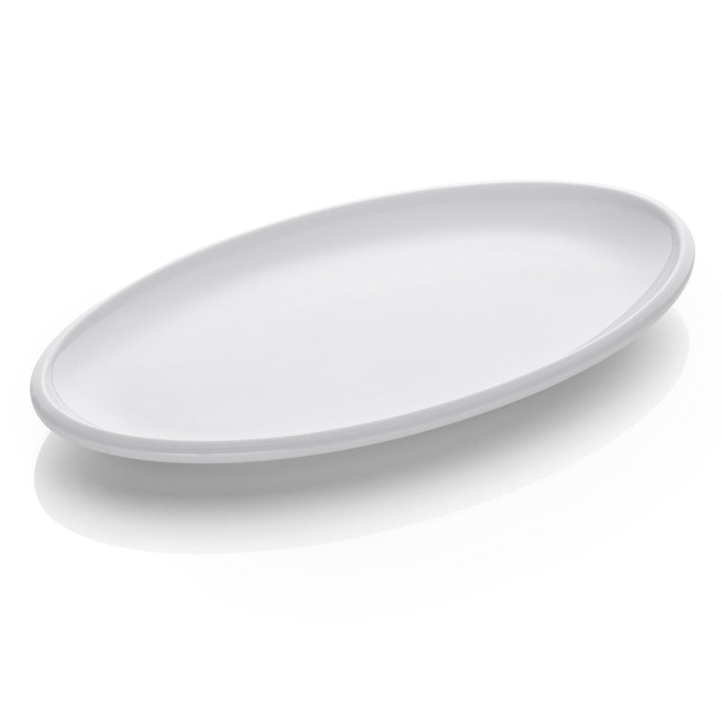 WMF 6x Platte, Porzellan, Serie: SYNERGY, Weiß, Oval, 29x16cm