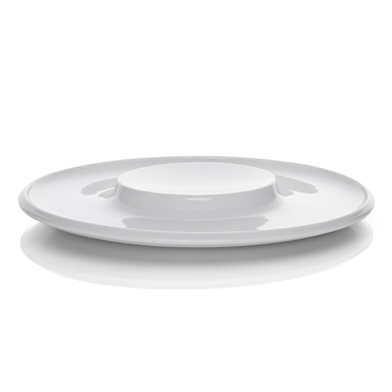 WMF 6x Vulcano Teller, Porzellan, Serie: SYNERGY, Weiß, Durchmesser: 31cm
