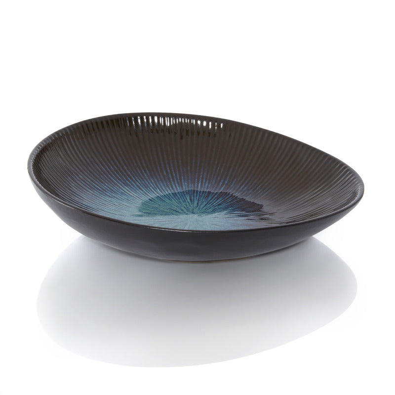 WMF 4x Schale coup, oval, Serie: STYLE LIGHTS, OCEAN blau, 26x23cm