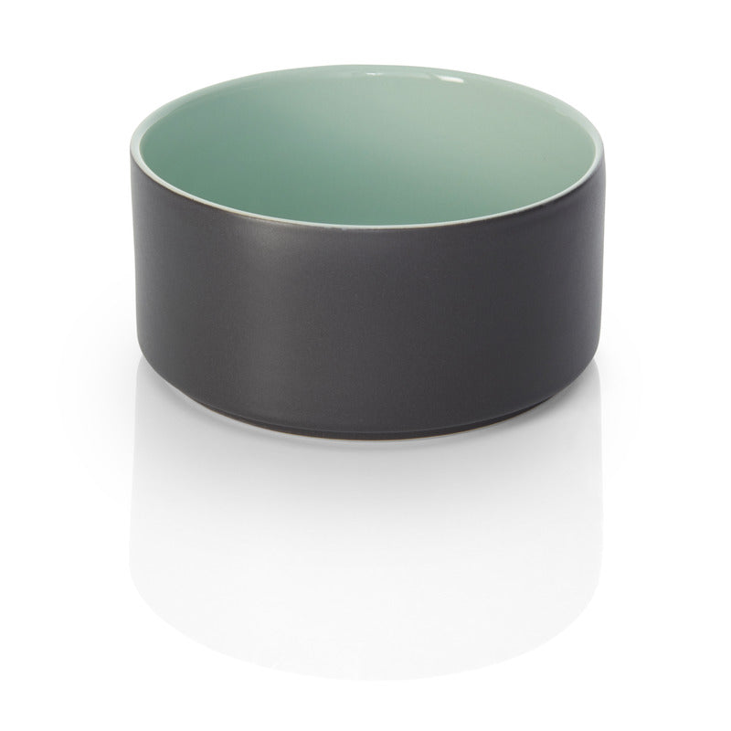 WMF 6x GEO Schale, Keramik, Serie: STYLE LIGHTS, Geo Grün, Durchmesser: 14cm