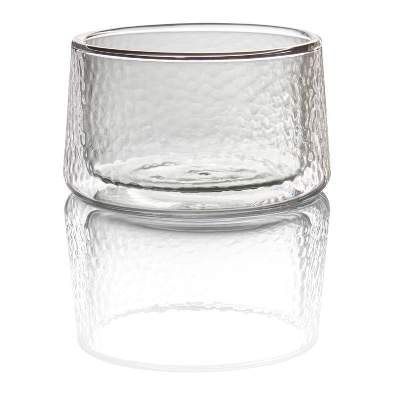 WMF 4x Glas (Doppelwandig), Serie: STYLE LIGHTS, Rauch, Inhalt: 250ml, Durchmesser: 12cm, Höhe: 7cm
