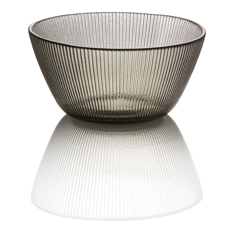 WMF 6x Schale "S", Glas, Serie: STYLE LIGHTS, Rauch, Inhalt: 200ml, Durchmesser: 11cm, Höhe: 5cm