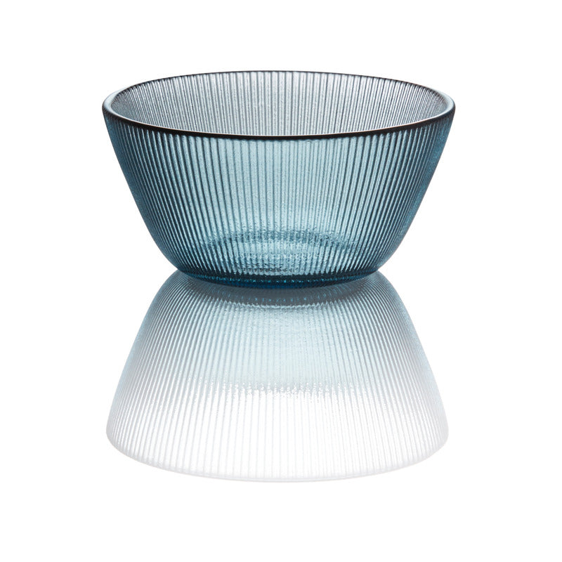 WMF 6x Schale "S", Glas, Serie: STYLE LIGHTS, Blaugrün, Inhalt: 200ml, Durchmesser: 11cm, Höhe: 5cm