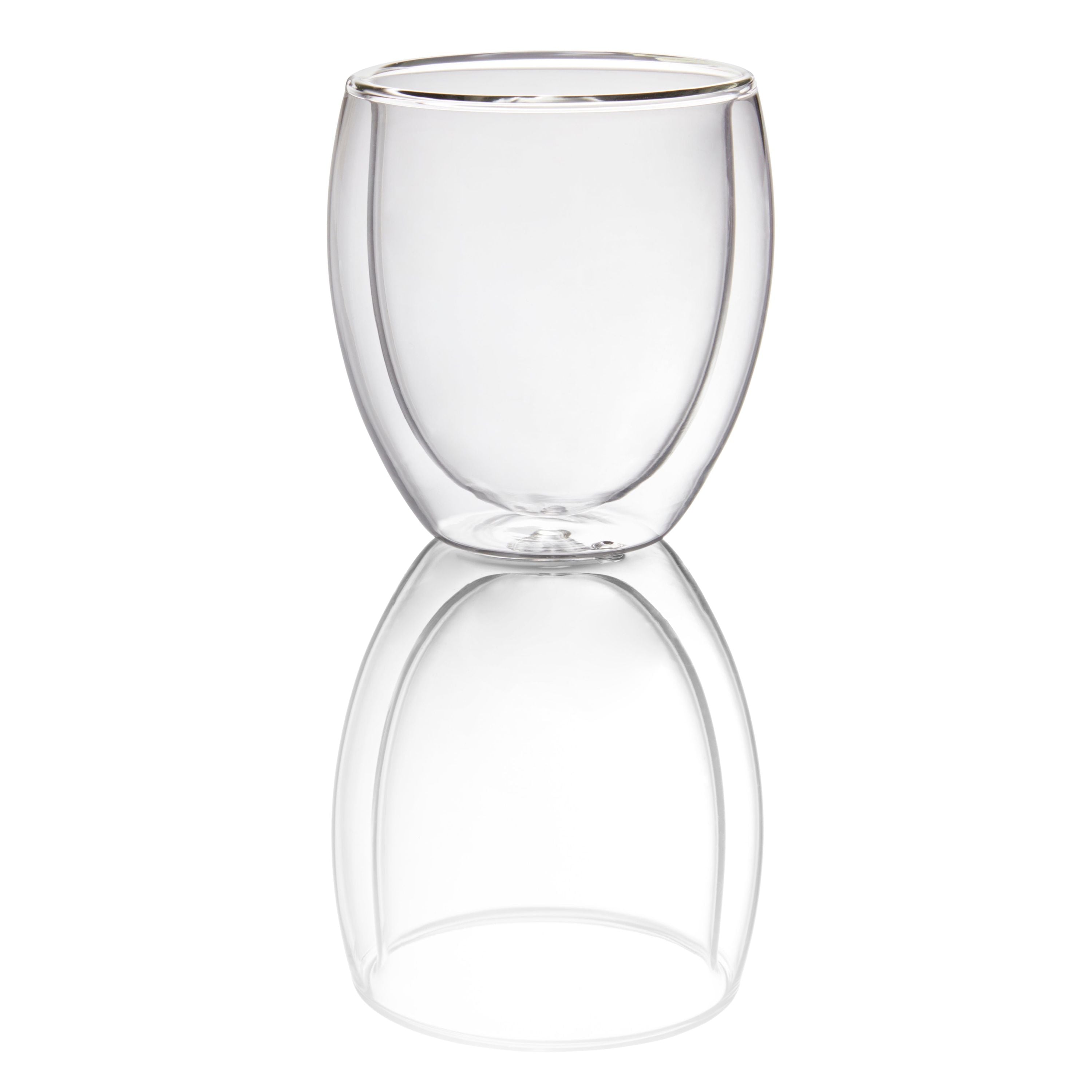 WMF Glasbecher (Doppelwandig), Serie: STYLE LIGHTS, Inhalt: 200ml, Durchmesser: 7,5cm, Höhe: 9,5cm
