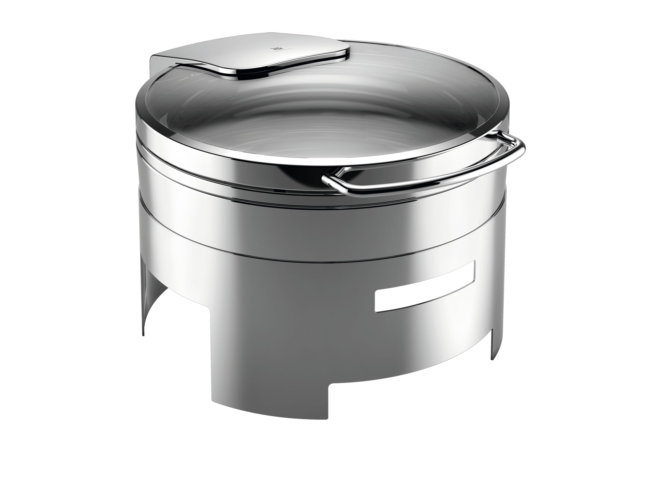 WMF Chafing Dish "HOT&FRESH", Edelstahl und Glas, Serie: BASIC, Rund, Durchmesser: 39cm, Höhe: 19cm
