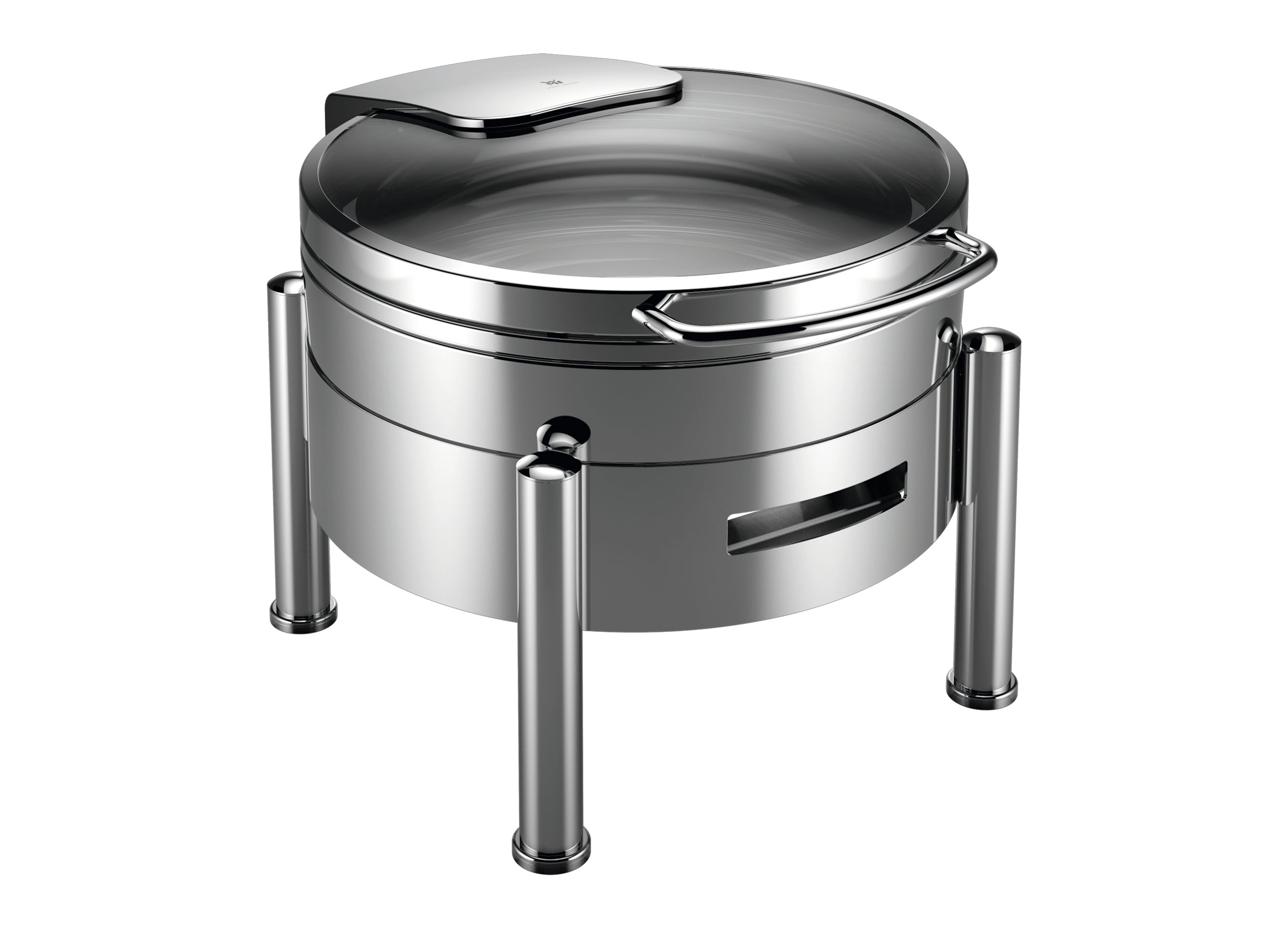 WMF Chafing Dish "HOT&FRESH", Edelstahl und Glas, Serie: BASIC, Rund, Durchmesser: 39cm, Höhe: 19cm