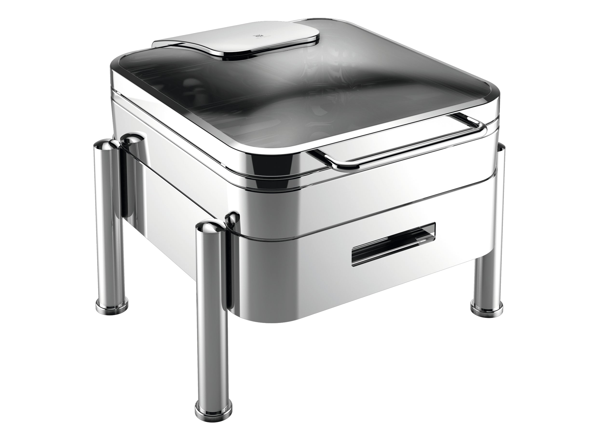 WMF Chafing Dish "HOT&FRESH" (GN2/3), Edelstahl und Glas, Serie: BASIC, 37x45x19cm