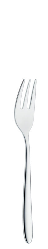 Hepp 12x Kuchengabel, Chromstahl, Serie: ECCO, Länge: 157mm