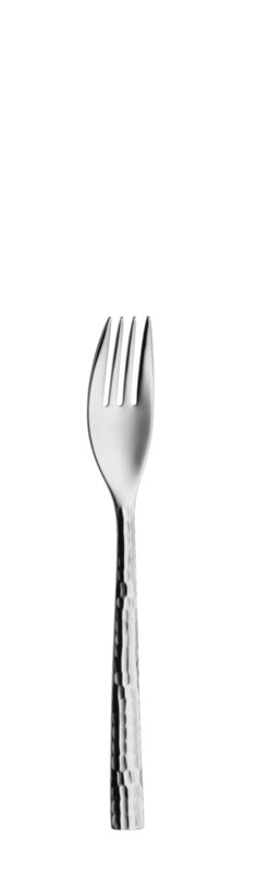 Hepp 12x Kuchengabel (4-Zackig), Serie: LENISTA, Länge: 158mm