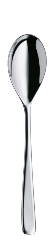 Hepp 12x Menülöffel (Versilbert), Serie: MEDAN, Länge: 214mm