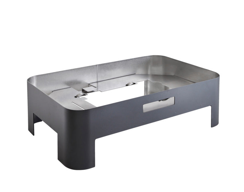 Hepp Gestell für Chafing Dish (GN1/1), Edelstahl, Schwarz, 580x370x170mm