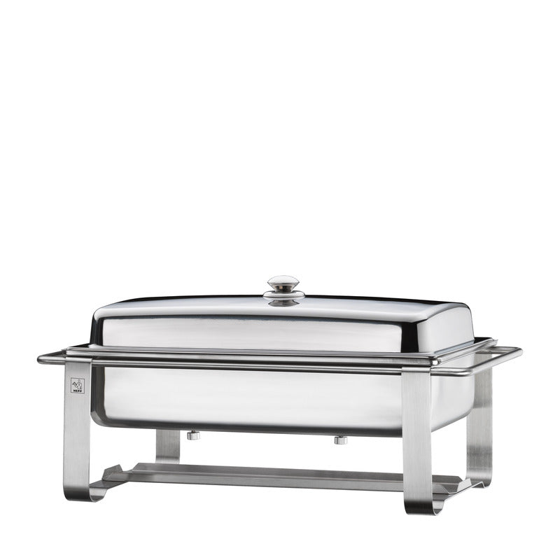 Hepp Chafing Dish (GN1/1) mit abnehmbarer Dom Haube, Chromstahl, 640x348x321mm