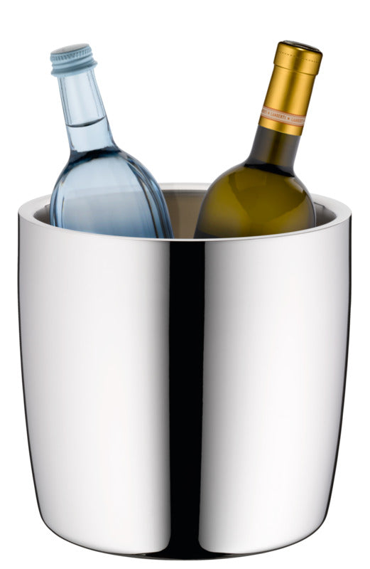 Hepp Champagnerkühler (Für 2 Flaschen), Edelstahl, Serie: VISION, Inhalt: 5,3L, Durchmesser: 216mm, Höhe: 205mm