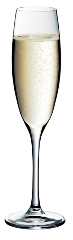 WMF 6x Sektglas "07" (Mit Eichstrich: 0,1L), Glas, Serie: SMART, Inhalt: 170ml