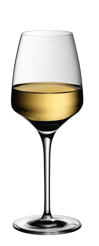 WMF 6x Weißweinkelch (Mit Eichstrich: 0,1L), Glas, Serie DIVINE, Inhalt: 350ml