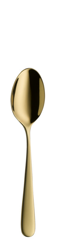 Hepp 12x Vorspeisen/Dessertlöffel, Serie: CARLTON, Gold, Länge: 180mm