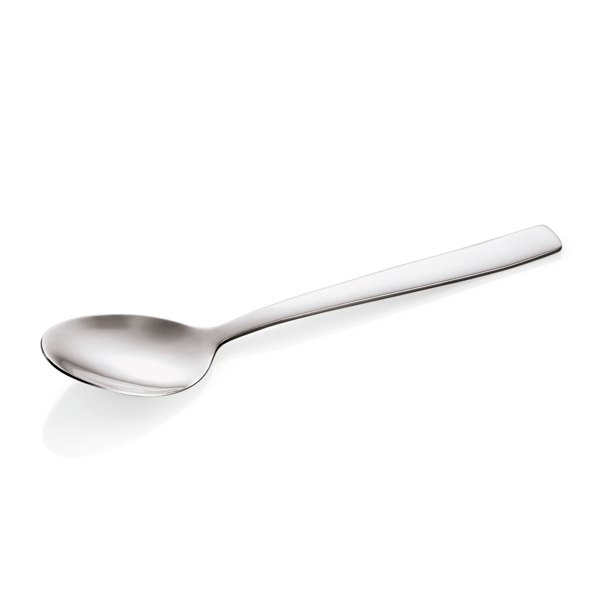 WAS Germany 12x Kaffeelöffel, Chromnickelstahl 18/10, Silber, Serie: HAMBURG, Länge: 13,5cm (603000)