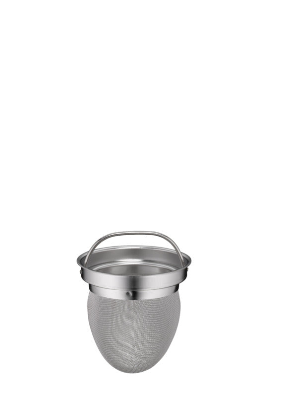 Hepp Teekanne (Doppelwandig) mit Sieb, Edelstahl, Inhalt: 600ml, Höhe: 166mm