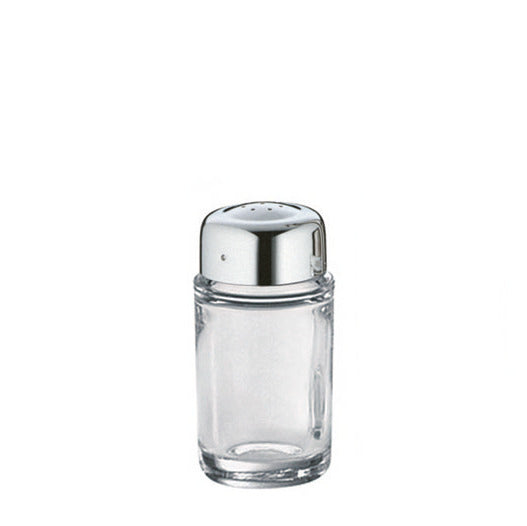 Hepp Salzstreuer, Glas und Edelstahl, Höhe: 76mm