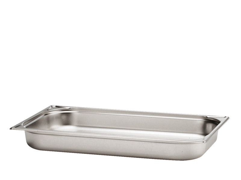 Hepp GN-Behälter (GN1/1), Edelstahl, Inhalt: 9,5L, Höhe: 65mm