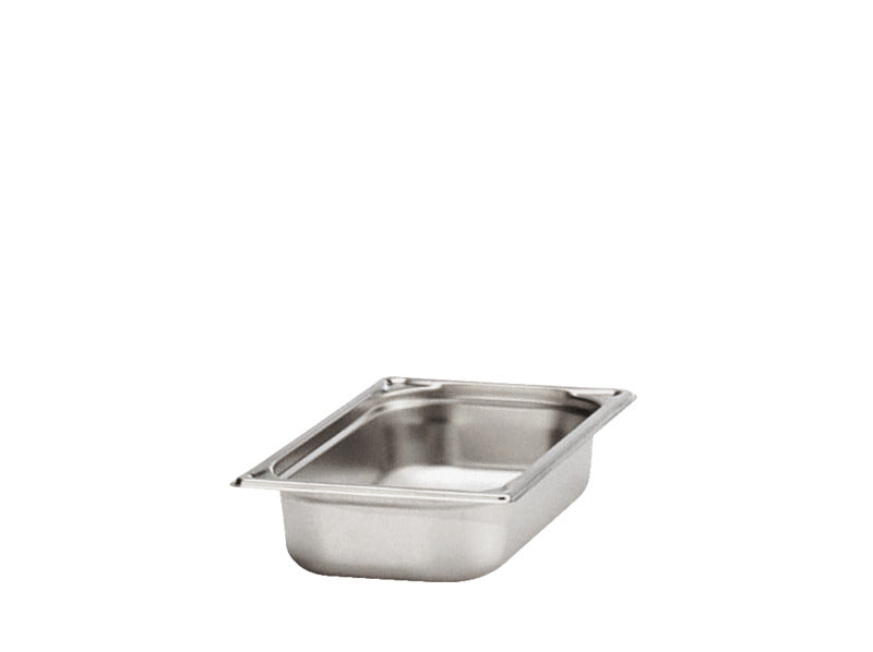 Hepp GN-Behälter (GN1/3), Edelstahl, Inhalt: 2,5L, Höhe: 65mm