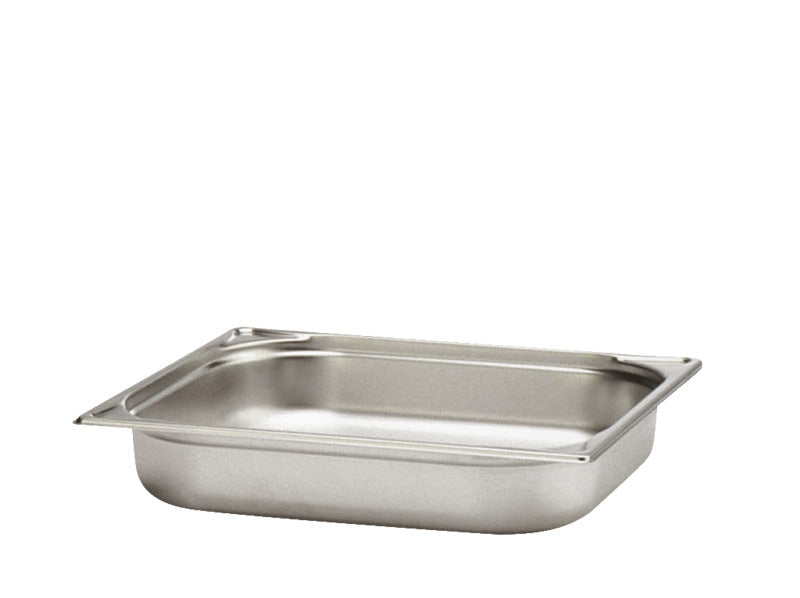 Hepp GN-Behälter (GN2/3), Edelstahl, Inhalt: 5,5L, Höhe: 65mm