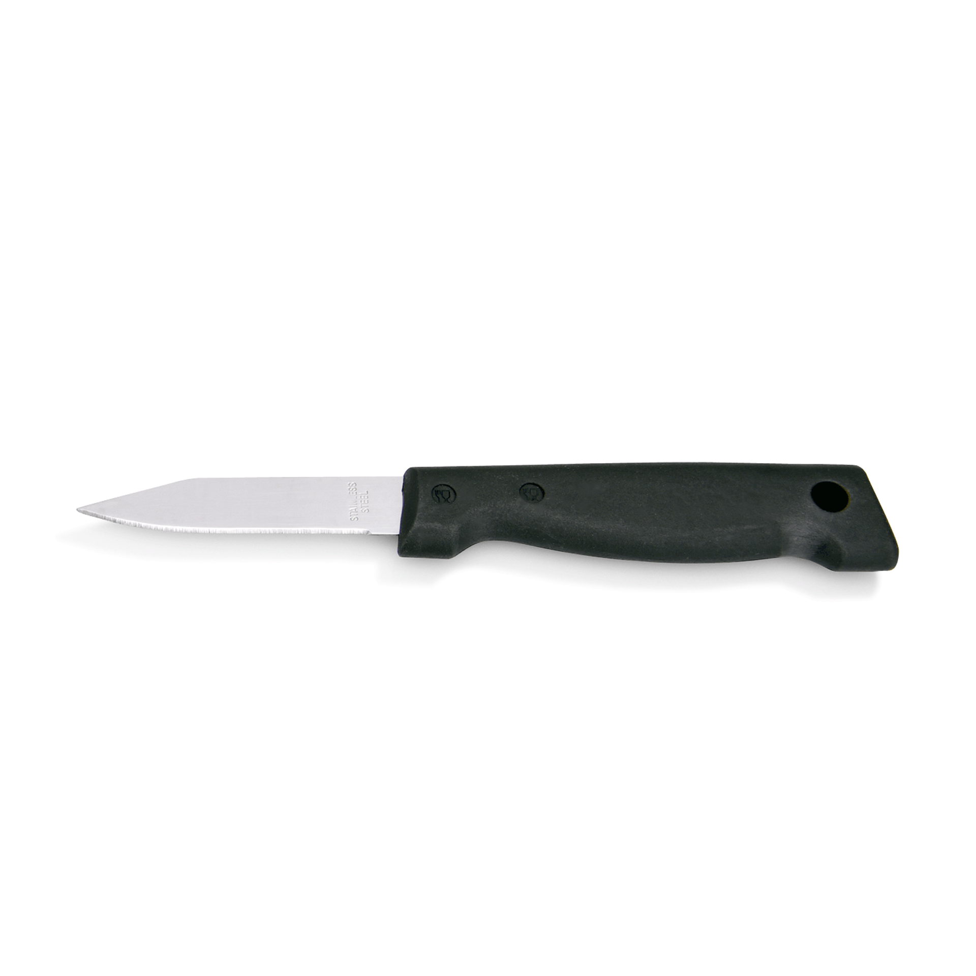 WAS Germany 6x Schälmesser, 7,5 cm, Edelstahl, Kunststoff  (6415075)